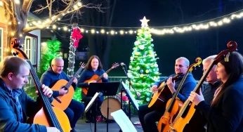 Orlando’s Violectric Holiday Show Brings Festive Music and Community Spirit to Lake Eola Park
