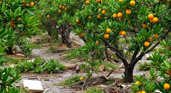 Florida Citrus Farms Struggle to Recover as Hurricane Damage Looms