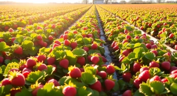 Winter Strawberry Harvest Thrives in Plant City, Florida