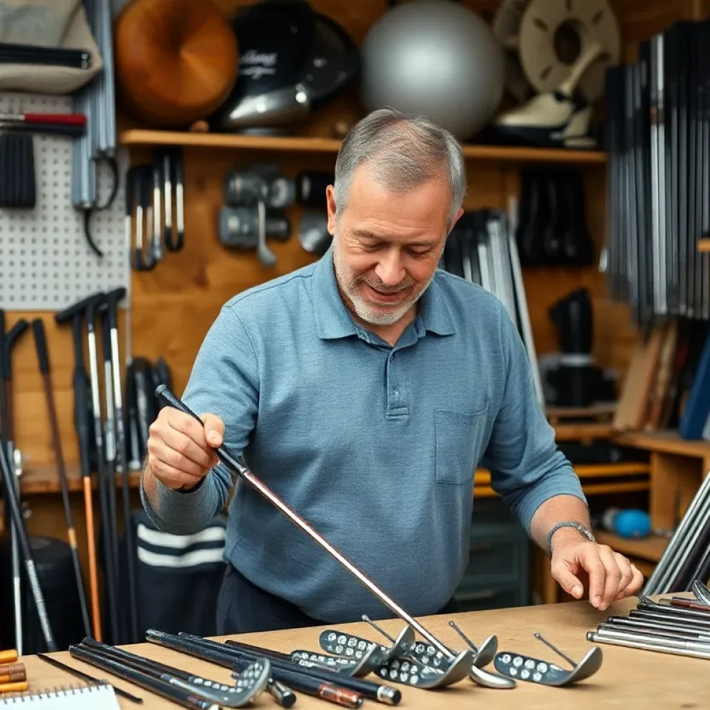 Innovative golf clubs created by Tom Bailey under Avoda Golf brand