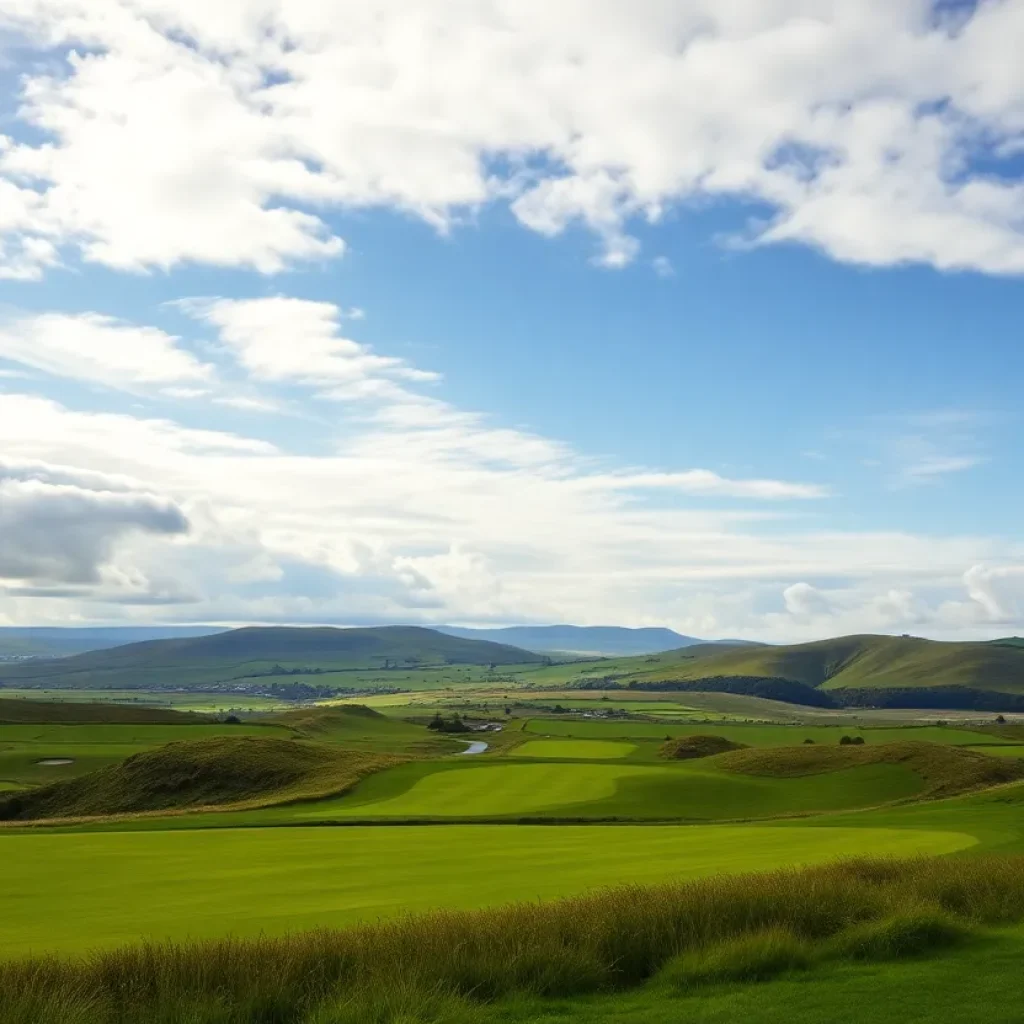 Top golf course in Great Britain showcasing lush greens