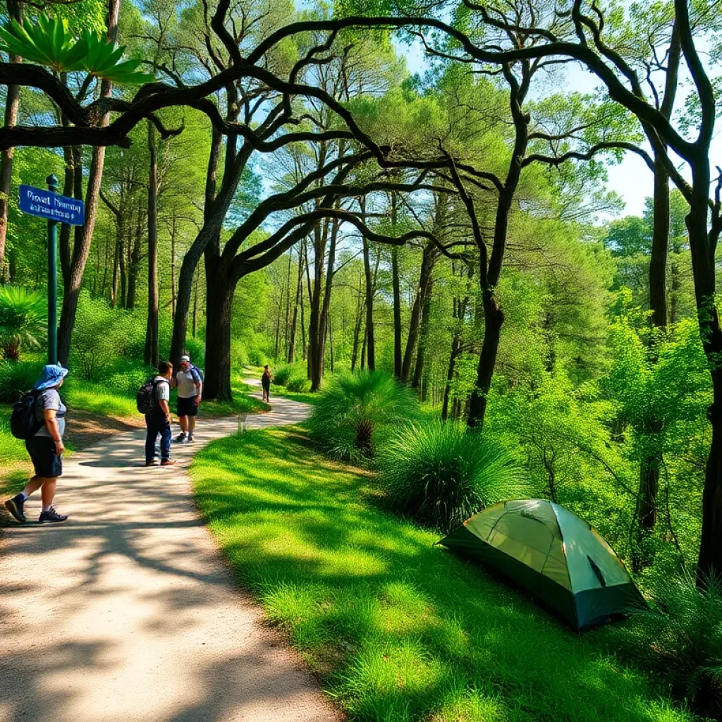 Scenic view of a Florida state park amidst proposed legislative changes