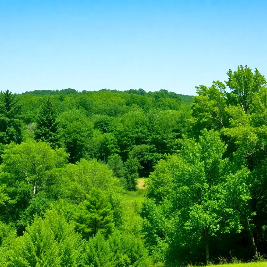Lush landscape of Jonathan Dickinson State Park
