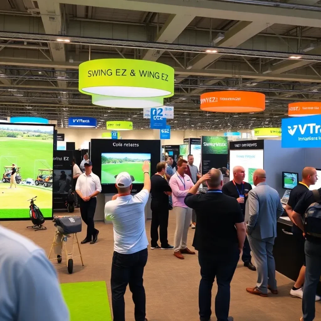 LAON PEOPLE showcasing golf technology at PGA Show 2025