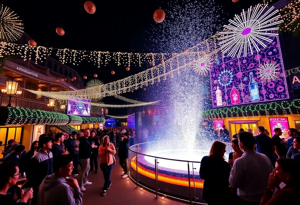 Vibrant celebrations at ICON Park for New Year’s Eve