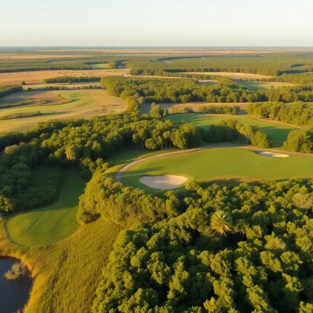 Concept art of Old Shores Golf Course in Florida