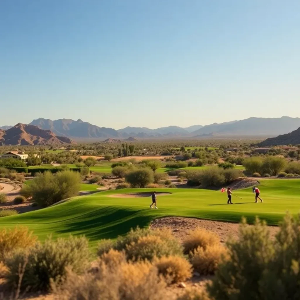 Zach Amsler and Derek Crawford at Papago Golf Club