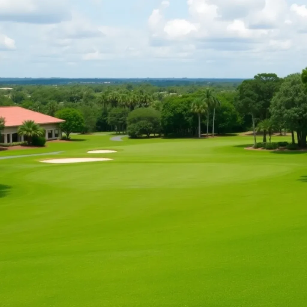 The beautiful Soleta Golf Club course in Myakka City.