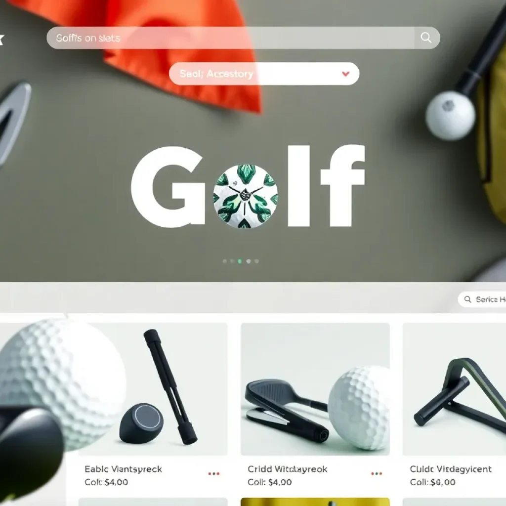 A selection of beginner golf gear from Topgolf Shop