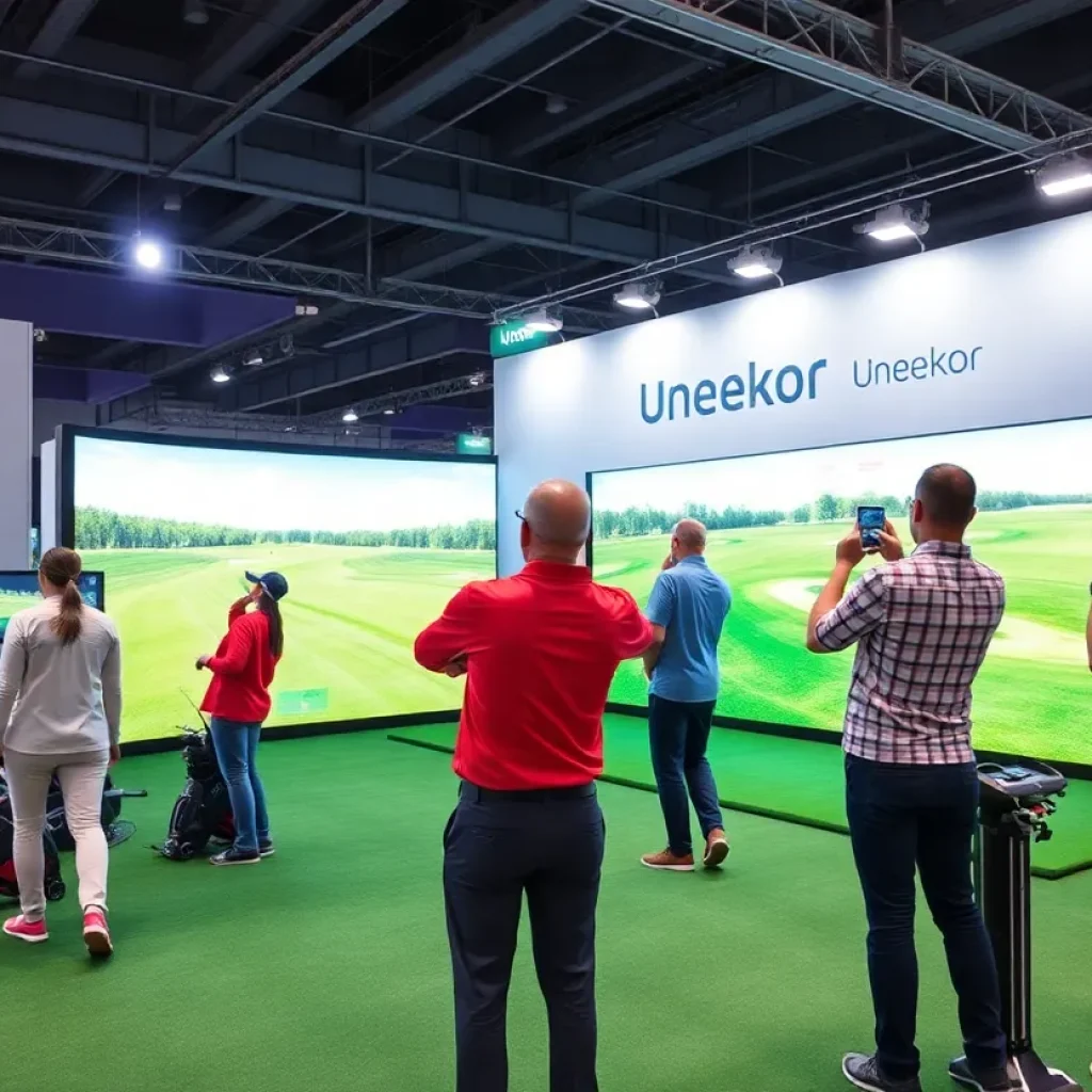 Uneekor's innovative golf simulators showcased at the PGA Show