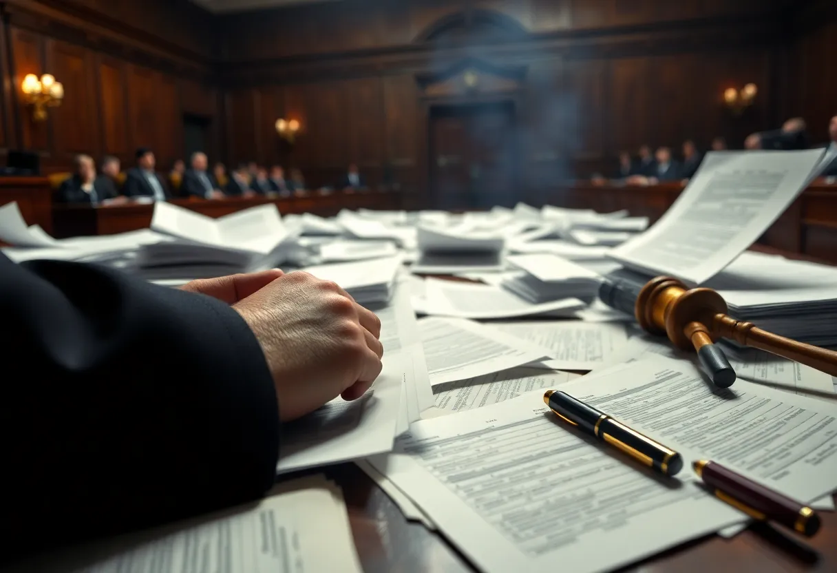 Courtroom Tension After Smith's Resignation
