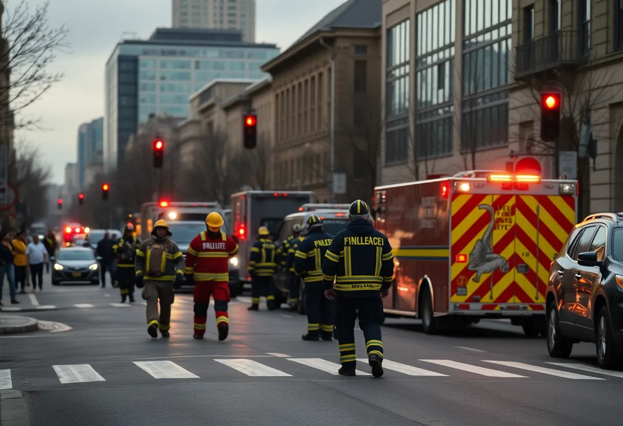 Emergency Responders at Scene