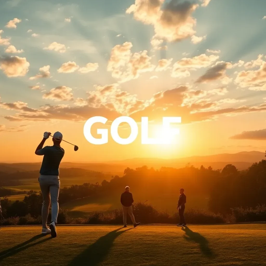 Golfers competing at the European Challenge Tour