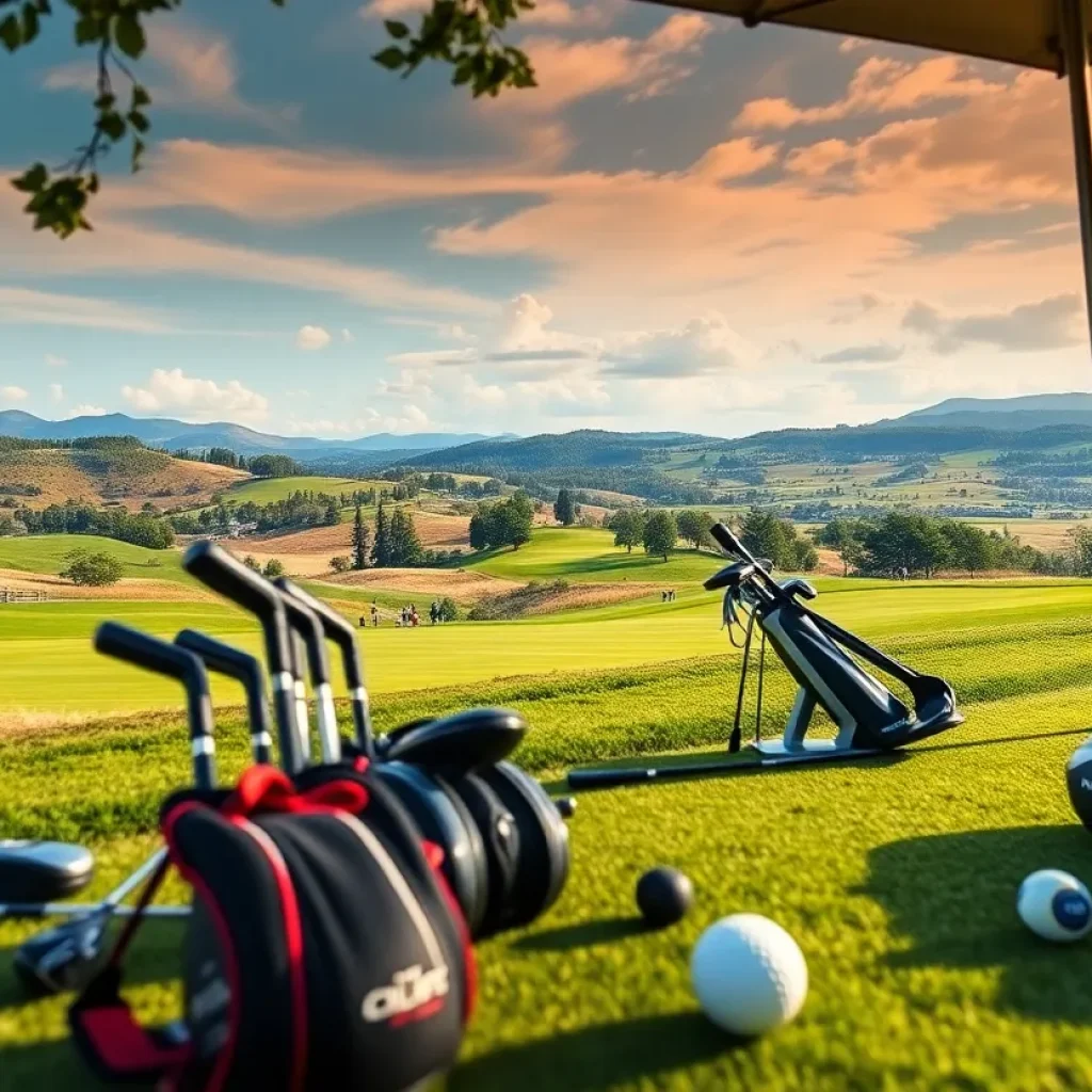 Innovative golf equipment showcased at PGA Tour 2025 season kickoff.