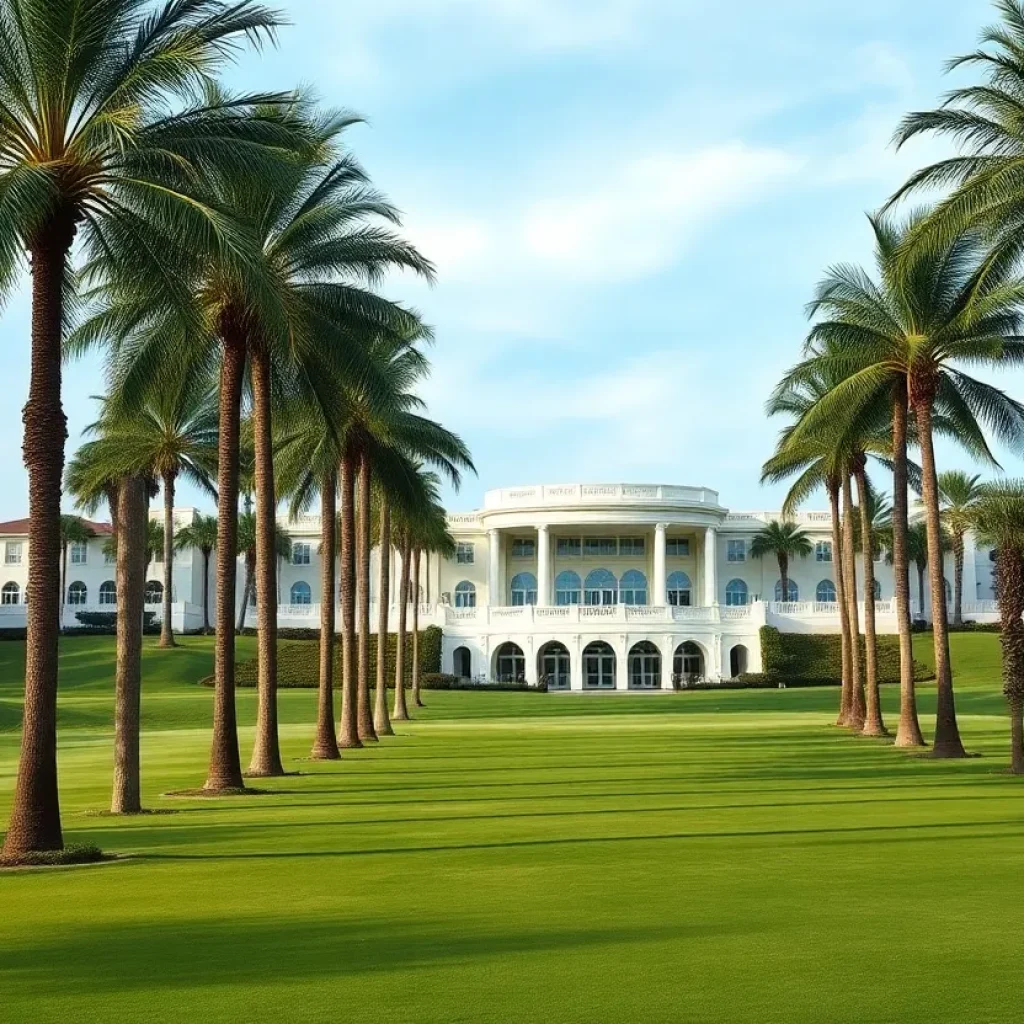 GOP members gathered at Doral Golf Club