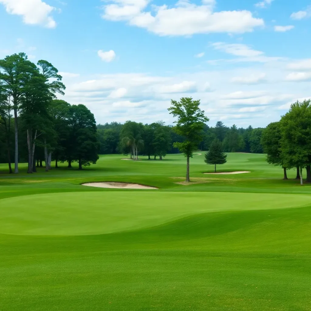 Illinois State men's golf team competing at Bearcat Invitational