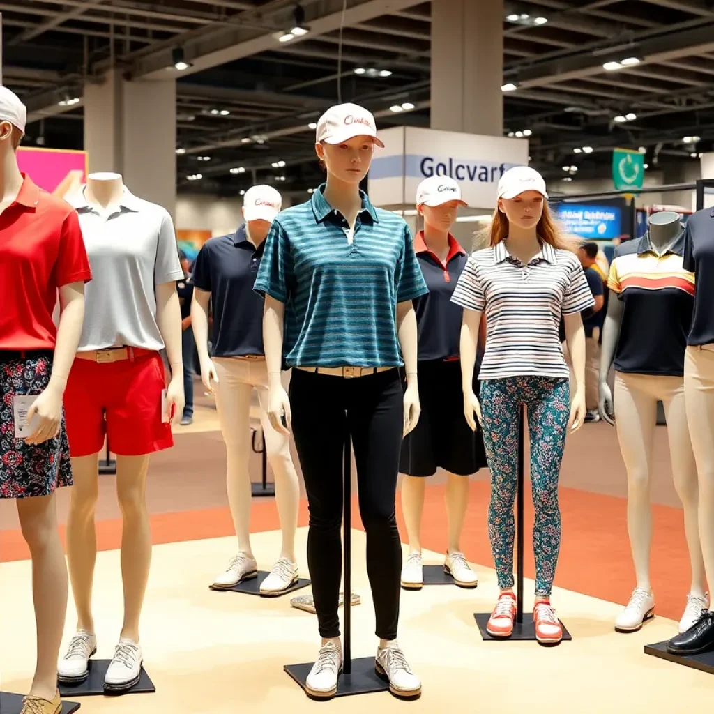LE FAIRE's stylish golf apparel for young female golfers on display at the PGA Show