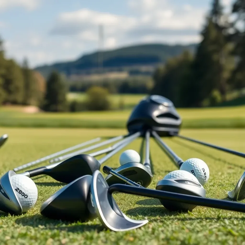Innovative golf equipment showcasing Cobra Puma products.