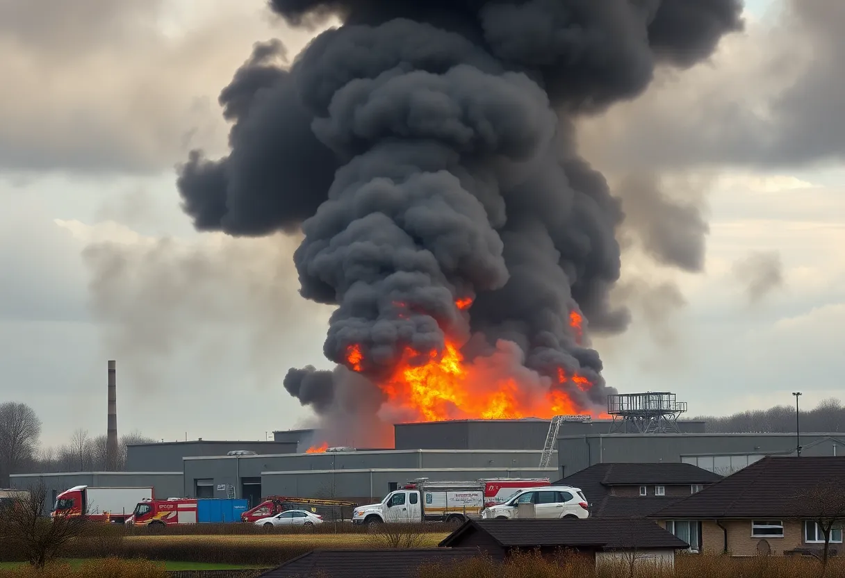 Fire at Moss Landing Battery Storage