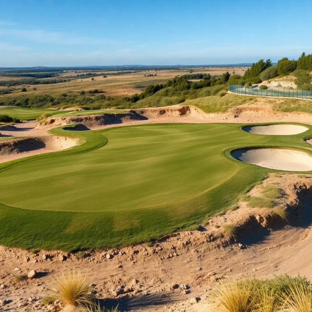 New golf course under construction at Streamsong Golf Resort