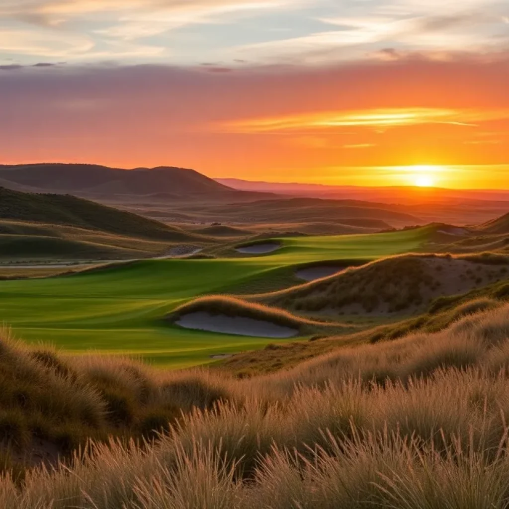 Construction of a new golf course at Streamsong Resort