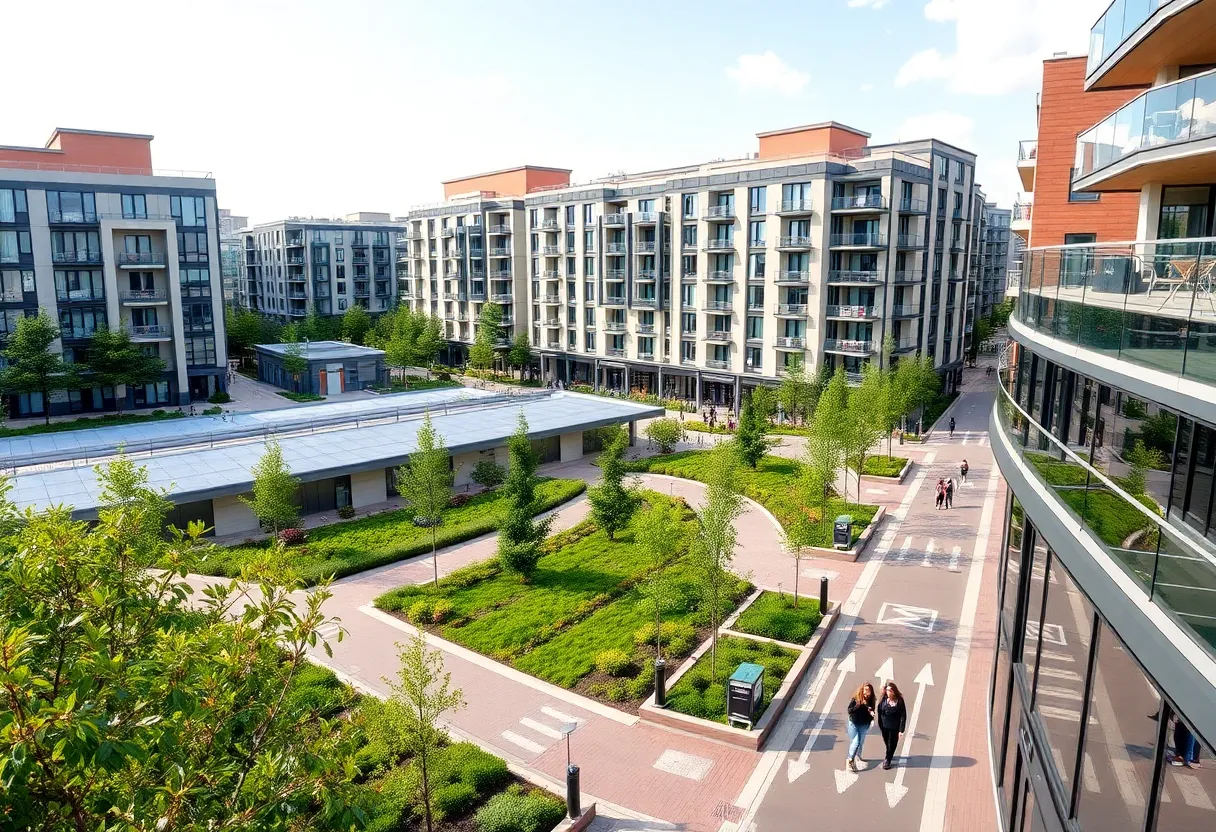 Rendering of New Mixed-Use Development in Orlando