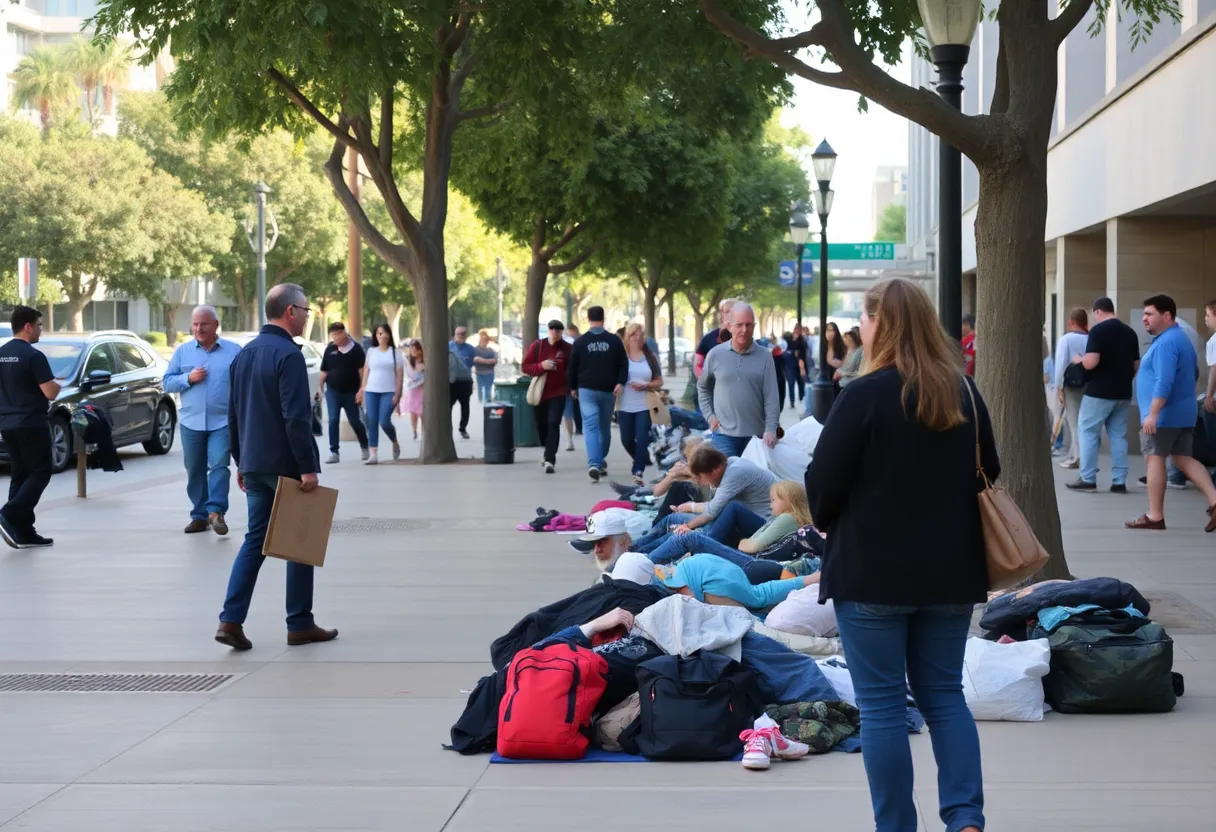 Homelessness issue in Orange County