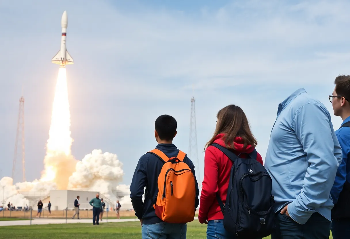 Rocket Launch at Kennedy Space Center