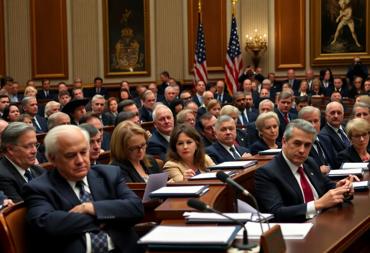 Senate Hearing Room During Confirmation