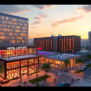 Artistic rendering of Westcourt Project in Orlando