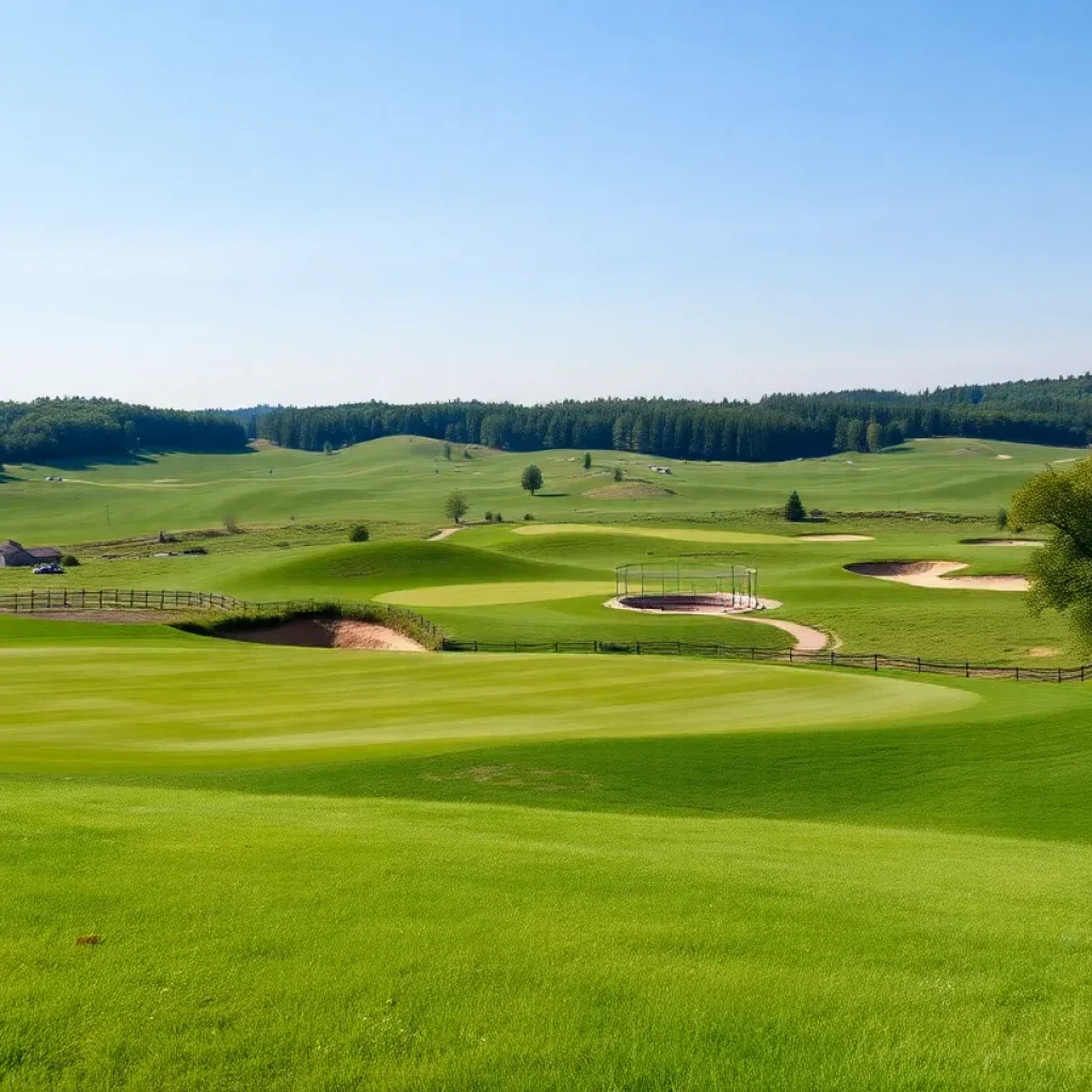 Construction site of Battle Run Golf Course in Lincoln