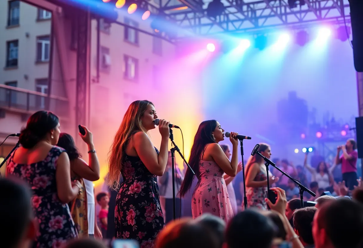 Women musicians performing at Fem Fest Orlando 2025