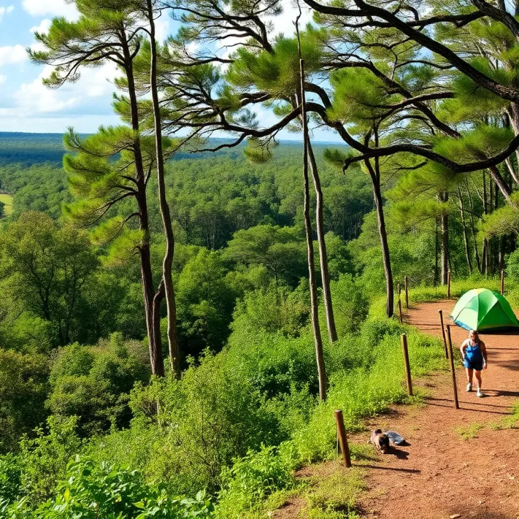 Scenic view of a Florida State Park highlighting natural beauty.