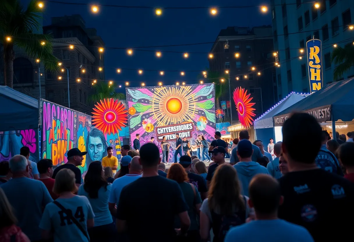 Celebration at IMMERSE Festival in downtown Orlando