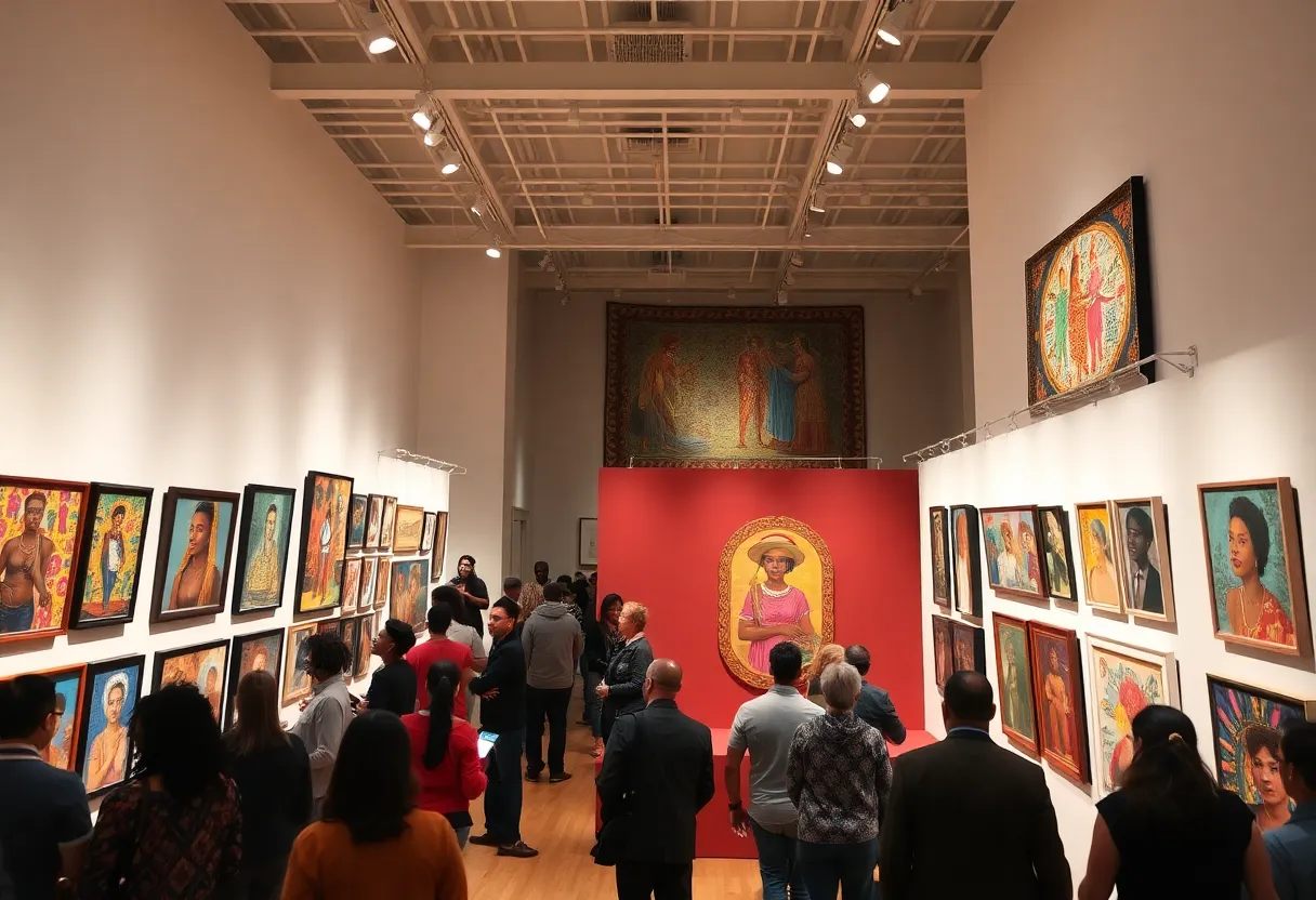 Art exhibition celebrating Black History Month in Orlando