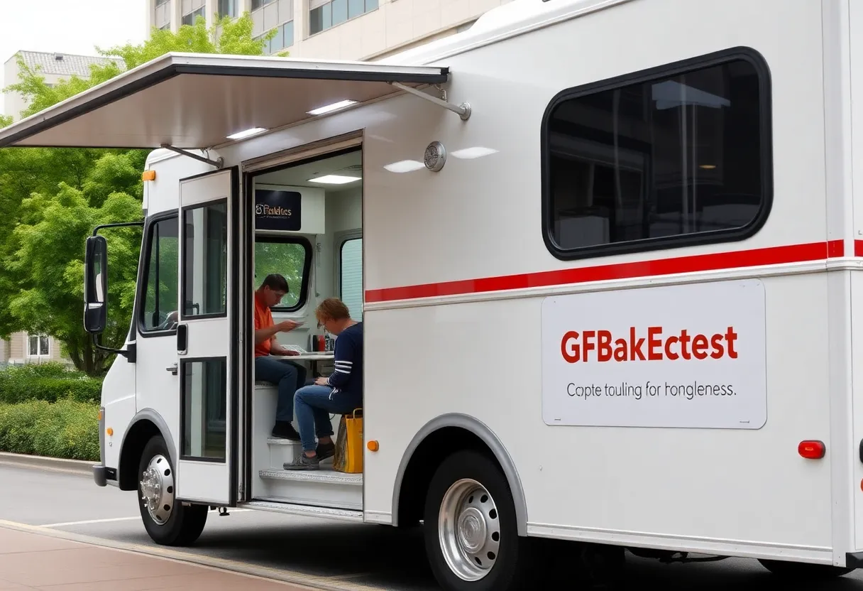 Mobile shelter bus for homeless in Orlando