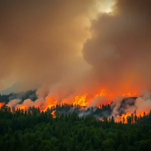 Wildfires in the Carolinas and New Jersey