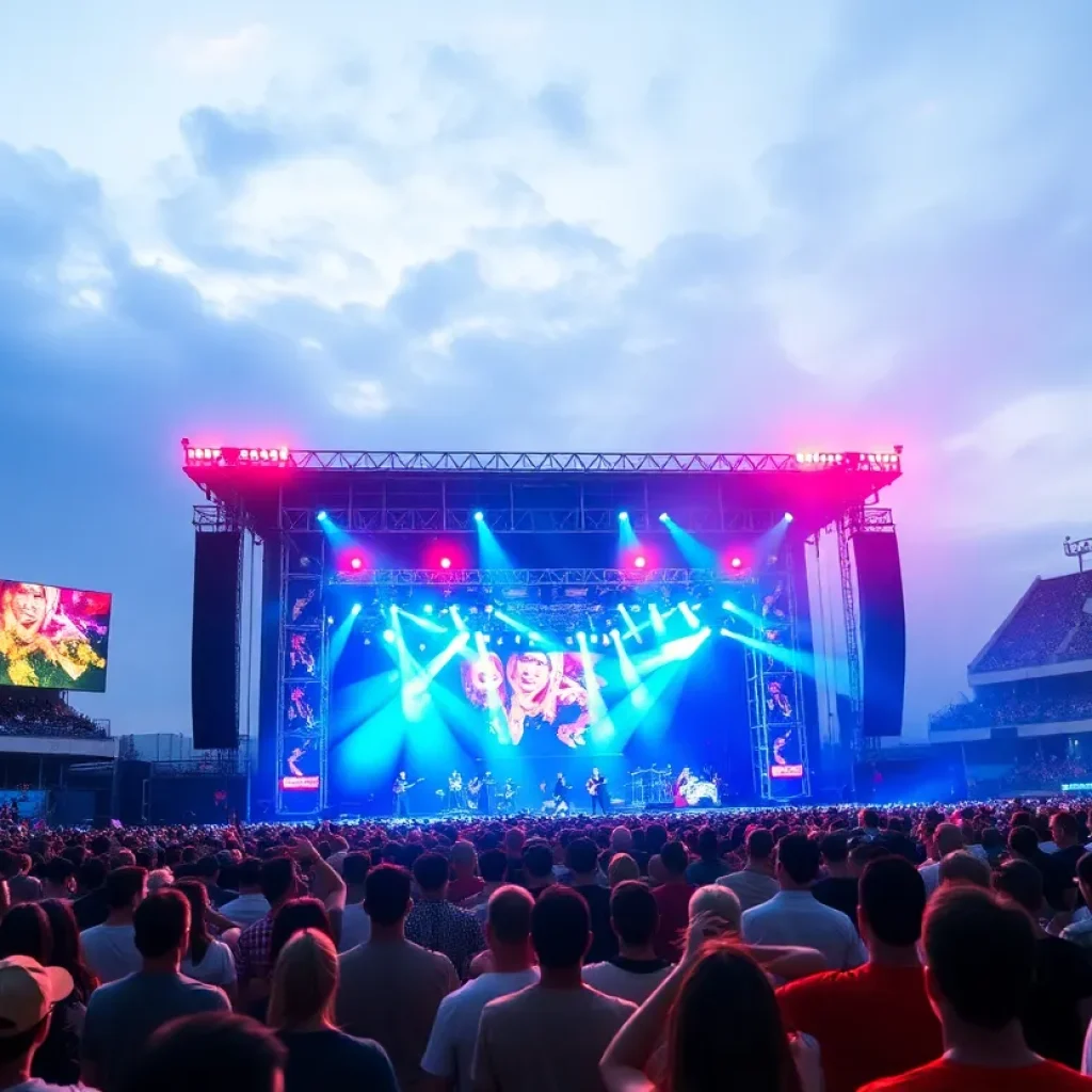 Concert audience enjoying the Breezy Bowl XX Tour in Orlando