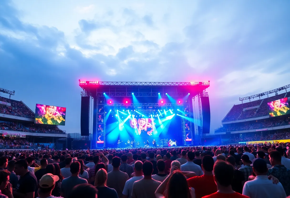 Concert audience enjoying the Breezy Bowl XX Tour in Orlando