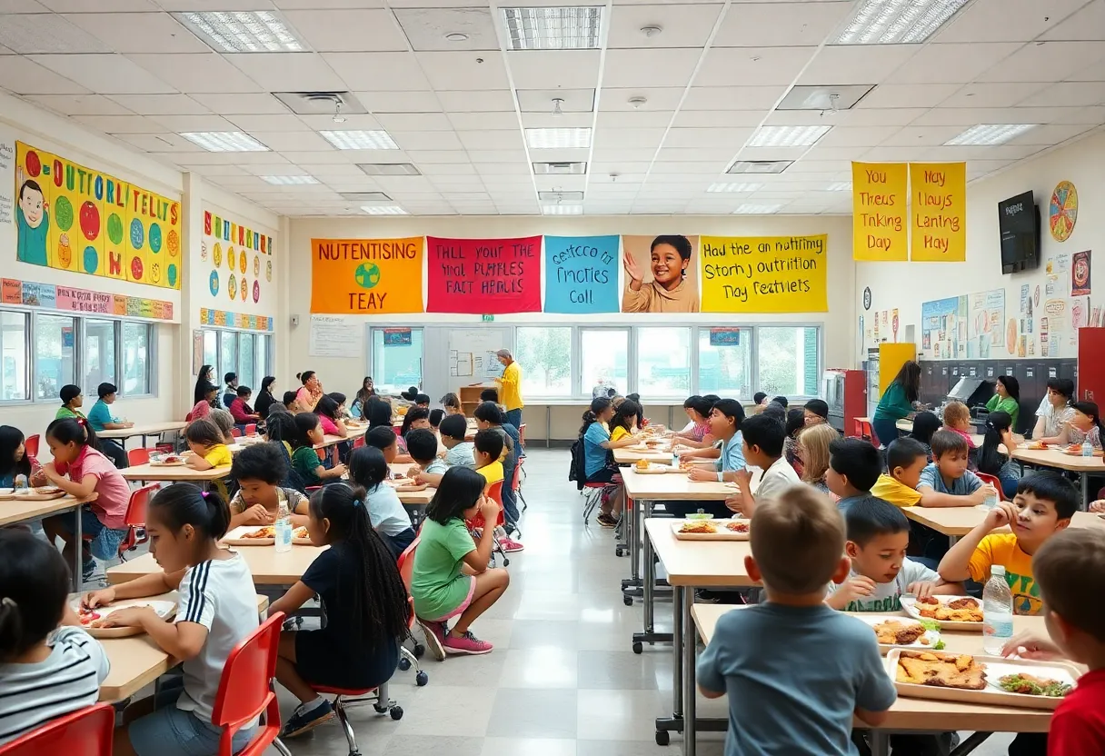 California School Cafeteria