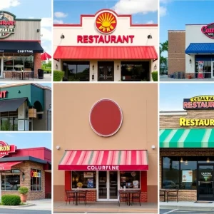 Collage of Central Florida restaurants affected by health violations.
