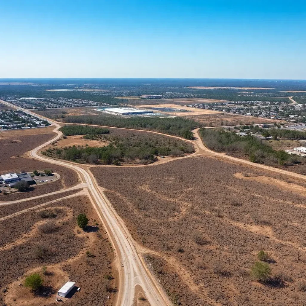 Dry landscape illustrating wildfire risk in Central Florida