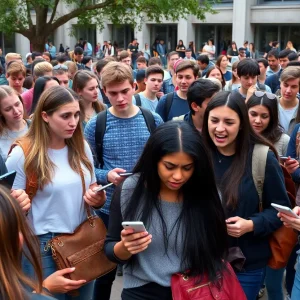 College Students Confrontation
