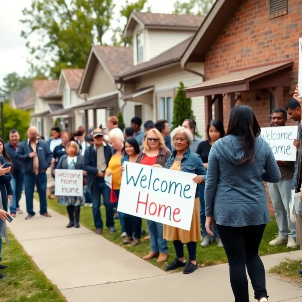 A community gathering in relief as a missing child is found safe