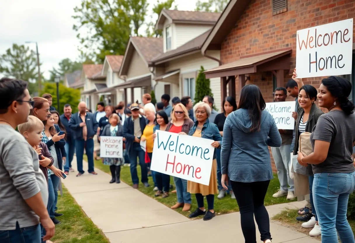 A community gathering in relief as a missing child is found safe