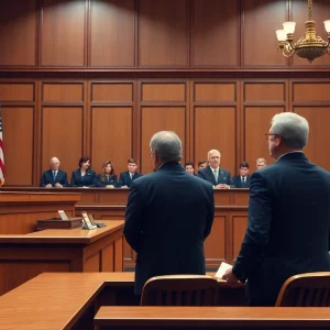Courtroom Proceedings in High-Profile Murder Case