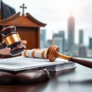 Courtroom Scene