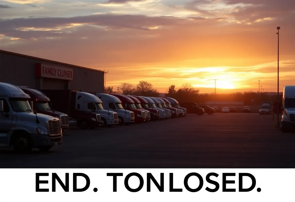 Closure of Davis Express