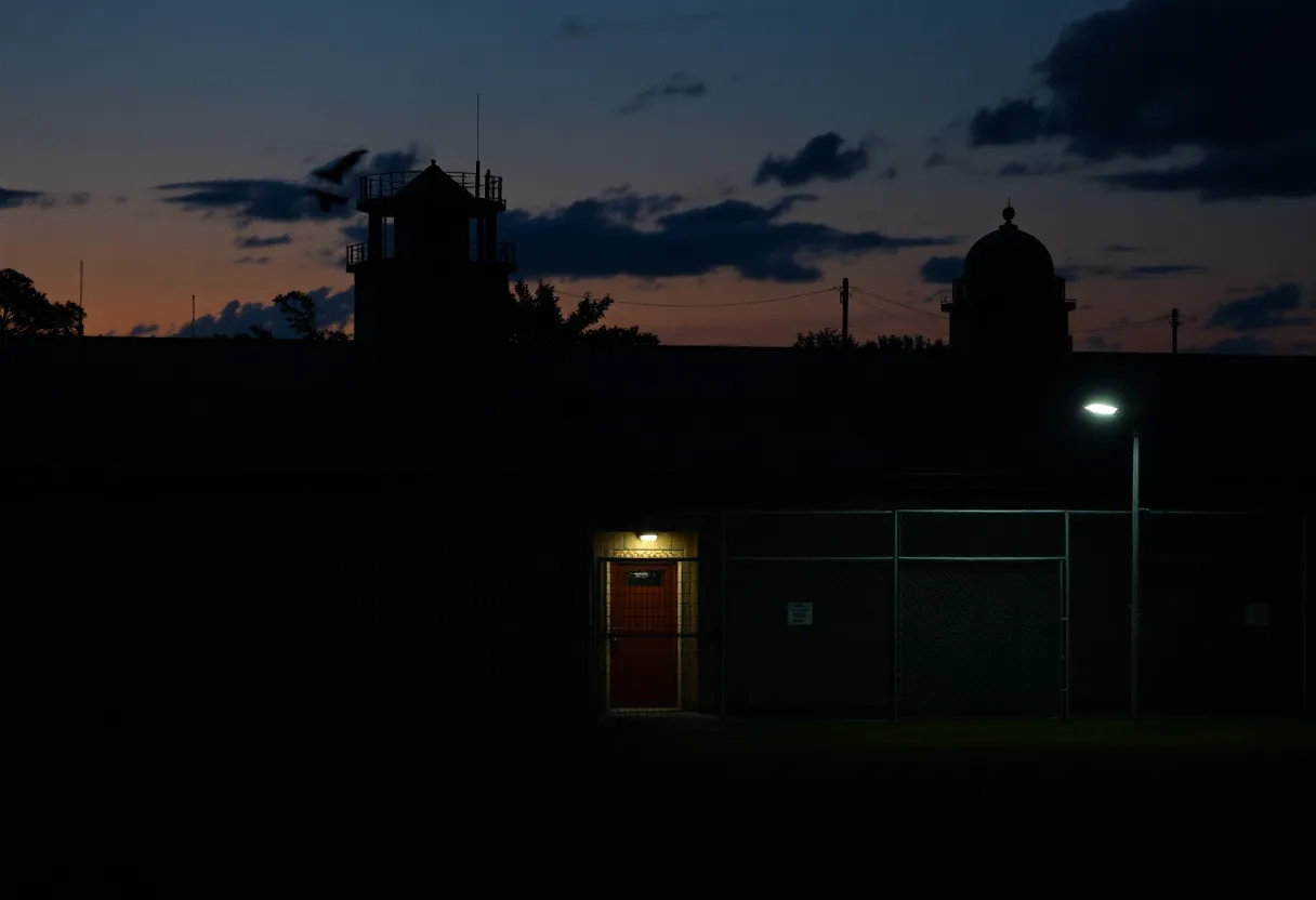 Florida State Prison Execution Scene