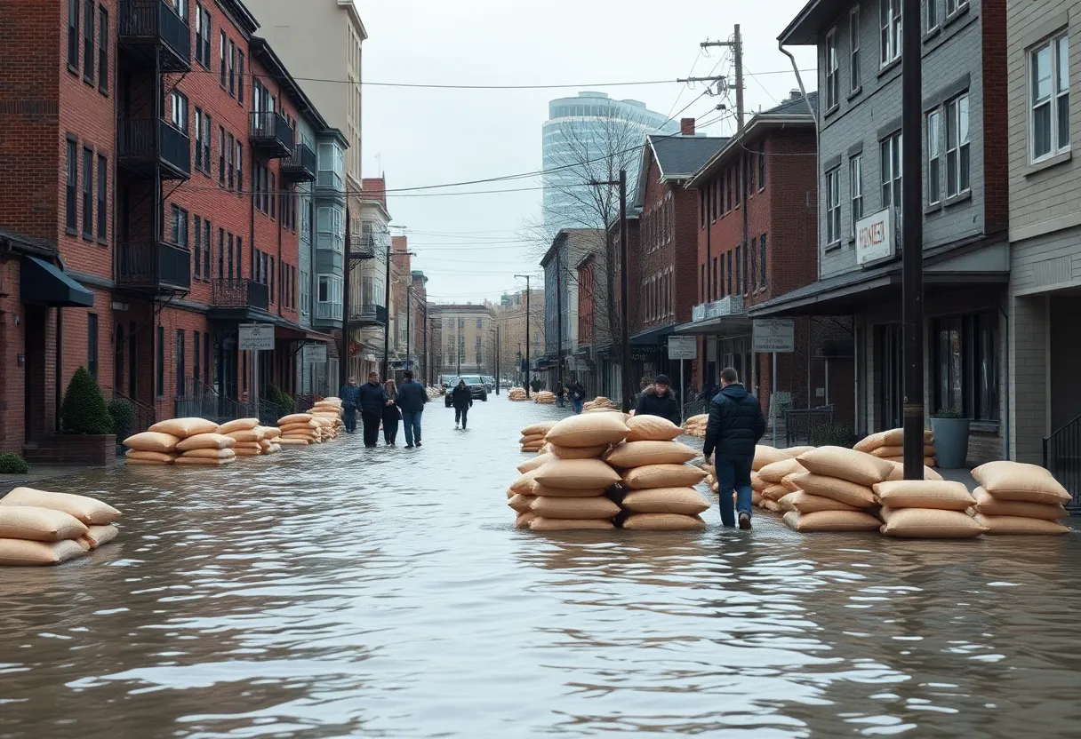 Severe Flooding in Frankfort Kentucky